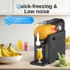 CHIVALZ Professional Frozen Drink Maker, Slushy Machine, 6 Preset Programs, LED Display, Self-Cleaning, Black - 4 of 4
