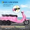 Kids Motorcycle 24V 350W Electric Ride-On, 14MPH Max, Waterproof Design, LED Lights & Rear Brake - Motorbike for Ages 8-14 - 4 of 4