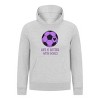 Everyday Kids Sports Collection Life-Is-Better-With-Goals Soccer Girls Pullover Hoodie – Purple Heart Ball Graphic Sweatshirt - 4 of 4