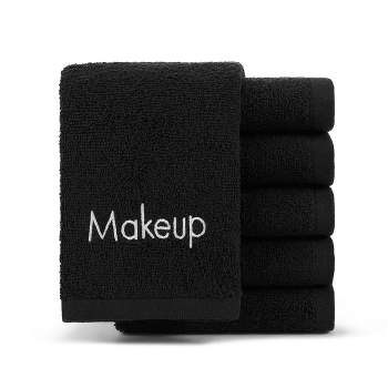 Arkwright Makeup Remover Towels (Pack of 6), 100% Cotton, Embroidered