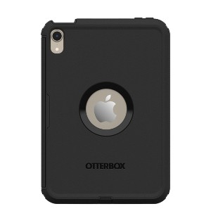 OtterBox Apple iPad mini A17 Pro and Apple iPad mini 6th gen Defender Series Case - Black - 1 of 4