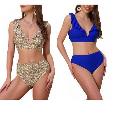 royal blue, leopard brown