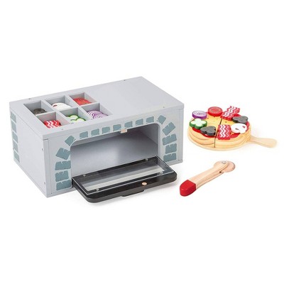 Small Foot Wooden Toys Pizza Oven With Accessories Playset