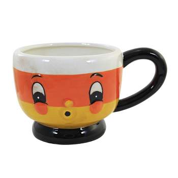 Tabletop Candy Corn Cup Halloween Soup Coffee Mug Transpac  -  Drinkware