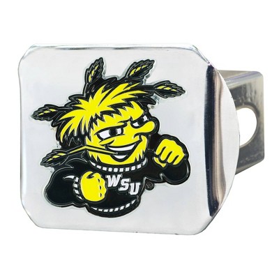 NCAA Wichita State Shockers University Metal Emblem Hitch Cover