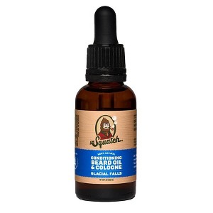 DR. SQUATCH Men's Natural Beard Oil and Cologne - Glacial Falls - 1 fl oz - 1 of 4