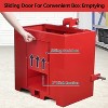 Coucheta 3 Point Ballast Box, 800LB Capacity w/ 2" Quick Hitch Receiver, 5 cu.ft Heavy Duty Tractor Weight Box w/Sliding Door, 3mm Steel - 4 of 4