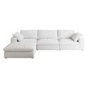 NicBex Couches for Living Room Feather-filled Seat Sofa Couches Comfy Upholstered 1pc Modular Design Sofa - 3 of 4