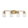 Savoy House Sacremento 4 - Light Vanity in  Black - 4 of 4