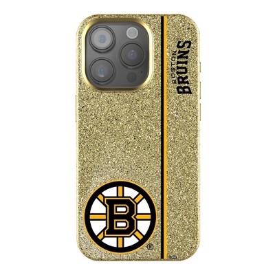 Keyscaper NHL Eastern Conference Teams Sidebar Gold Bling Cell Phone Case for Apple iPhone
