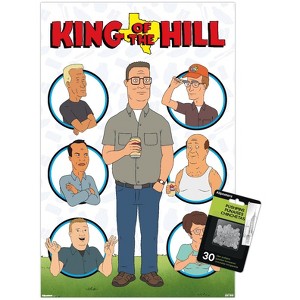 Trends International King of the Hill (2025) - Arlen Grid Unframed Wall Poster Prints - 1 of 4