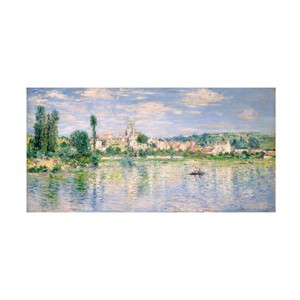 Trademark Fine Art -Claude O. Monet 'Vetheuil In Summer' Canvas Art - 1 of 4