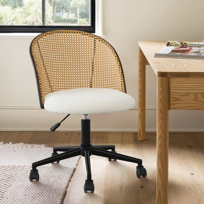 Ikea rattan desk chair deals