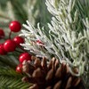 24"H Sullivans Pine And Berry Wreath, Green Winter Wreaths For Front Door - 2 of 4