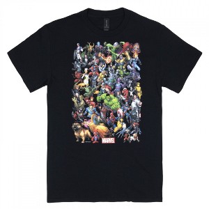 Adult Marvel Universe Black T-Shirt - 1 of 3