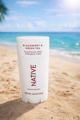 Native Solid Deodorant for Women & Men - Blackberry & Green Tea