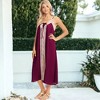 Anna-Kaci Swim Women's Casual Caftan Boho Long Maxi Swimsuit Cover - 4 of 4