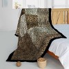 Slickblue Animal Print Patchwork Throw Blanket, 61x86.6 inches, Multiple Design Options, Soft & Warm, Machine Washable - 2 of 3