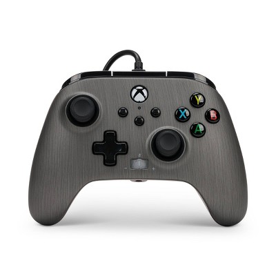 PowerA Enhanced Wired Controller for Xbox Series X|S/Xbox One - Brushed Gunmetal