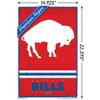 Trends International NFL Buffalo Bills - Retro Logo 15 Unframed Wall Poster Prints - 3 of 4