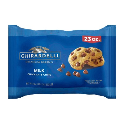 Ghirardelli Premium Baking Milk Chocolate Chips - 23oz