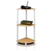 Furinno 3-Tier Corner Display Rack Multipurpose Shelving Unit Industrial Ladder Bookcase - 4 of 4