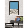 Trends International Geometric - Blue Framed Wall Poster Prints - 2 of 4