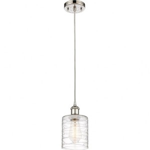 Cobbleskill - 1 Light Cord Hung Mini Pendant In Industrial Style-8 Inches Tall and 5 Inches Wide - 1 of 1