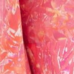 berry pink wax print