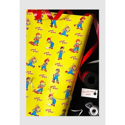 Trick Or Treat Studios Child's Play Chucky Good Guys Wrapping Paper