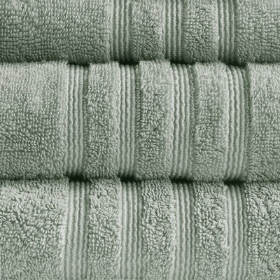 Nurture Green Cotton and Polyester Antimicrobial Bath Towel Set