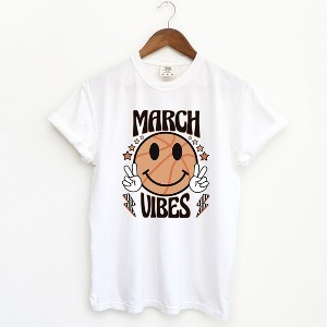 Simply Sage Market Women's March Vibes Basketball Short Sleeve Garment Dyed Tee - 1 of 1