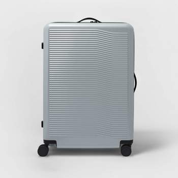 Signature Hardside Large Checked Spinner Suitcase - Open Story™