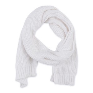 Design Imports Kenzie Knit Scarf - White - 1 of 4