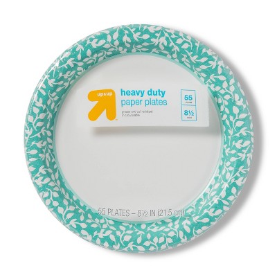 aqua paper plates