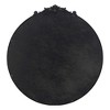 Cesicia 30" x 32" Round Mirror, Wall Mounted Mirror with Metal Frame for Bathroom Living Room - 2 of 4