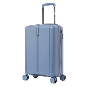 DUKAP Airley Lightweight Hardside Carry On Spinner Suitcase - Blue - 1 of 4