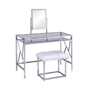 Burdette Contemporary Vanity Table Set - HOMES: Inside + Out