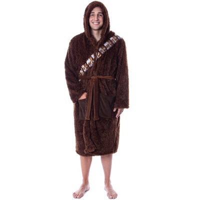 Star Wars Adult Unisex Chewbacca Costume Plush Fleece Robe Bathrobe
