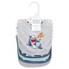 Hudson Baby Infant Boys Cotton Bibs, Shark, One Size - 2 of 4
