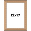 PosterPalooza | Weathered Yellow Picture Frame - UV Acrylic, Foam Board Backing, Hanging Hardware - 2 of 4