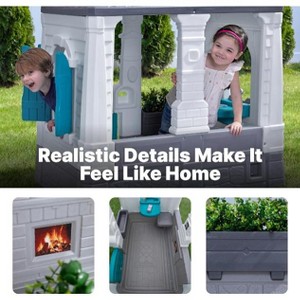 LLHZSY Cozy Cottage Kids Playhouse - 1 of 2
