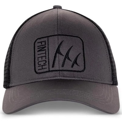 Fintech United By Fishing Snapback Hat - Dress Blues