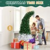 6 FT Santa Hat Style Pre-lit Artificial Christmas Tree - 4 of 4