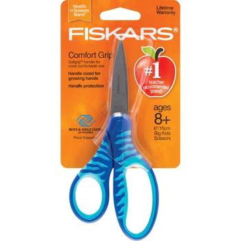Fiskars Kids' 5'' Blunt Tip Scissors - Red : Target