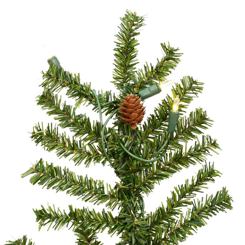 Vickerman Artificial Alpine Tree with Pine Cones & Vine, 2 of 6