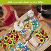 Briarwood Lane Summer Double Sided Placemat (4-pack) 17x11.25 Bee Happy Bugs For Summer Ladybug Placemat - 3 of 4