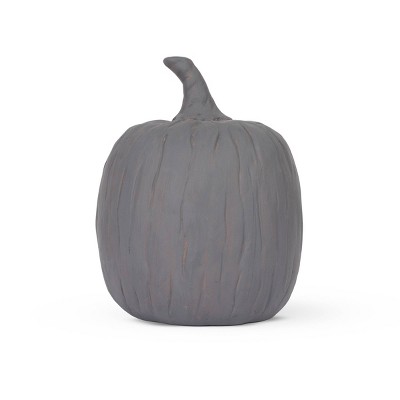 Large Terracotta Pumpkins Gray - Bullseye's Playground™