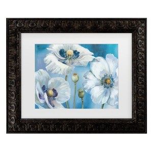 Trademark Fine Art - Lisa Audit Blue Dance I Matted Framed Art - 1 of 4