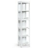 Tangkula Bathroom Floor Cabinet Multifunctional Storage Organizer 5Tier Shelves&2 Drawers - 2 of 4